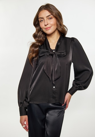 faina Blouse in Black: front