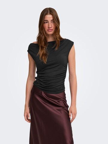 ONLY Shirt 'ONLVANJA' in Zwart: voorkant