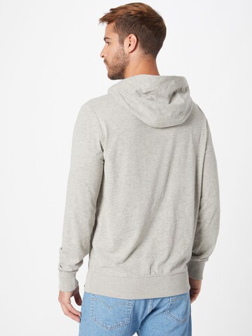 Sweat-shirt 'Duisburg Lebt!' Fli Papigu en gris