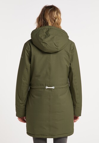 Schmuddelwedda Winter parka in Green