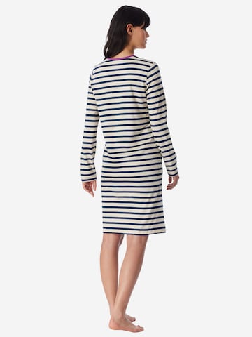 SCHIESSER Nightgown ' Casual Essentials ' in Blue