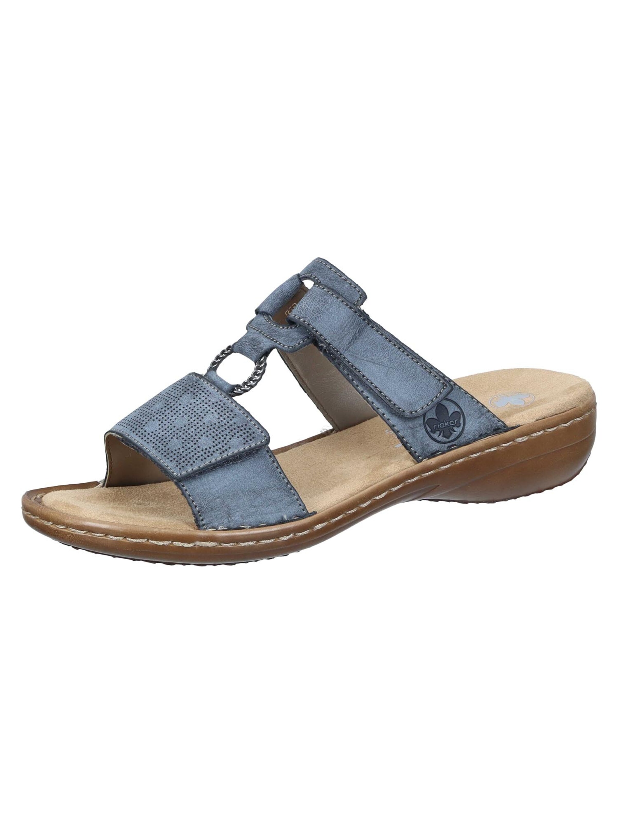 Rieker Pantolette 'Basic'‌‌‌‌‌‌‌‌ in Blau