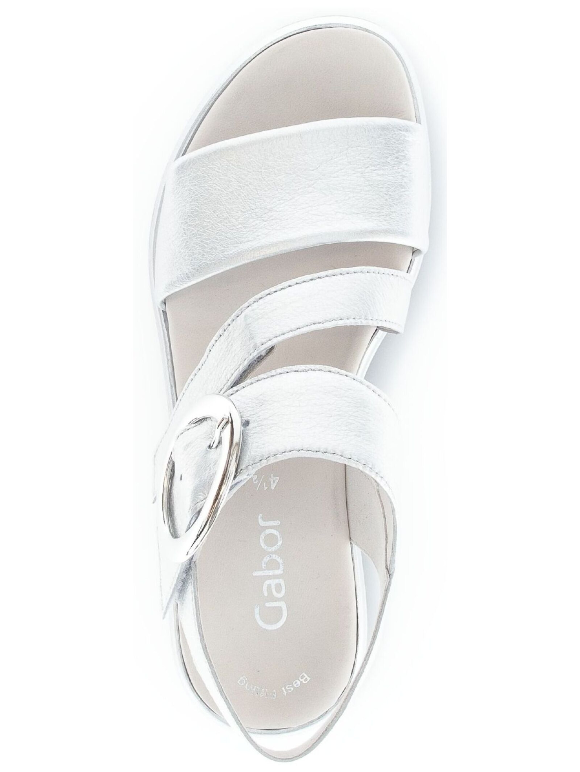 GABOR Sandale in Weiß