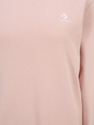 CONVERSE Sweatshirt in Roze