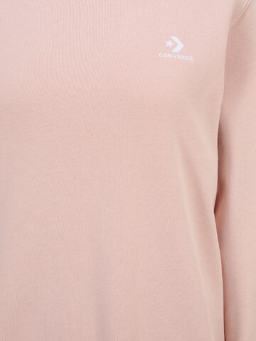 CONVERSE Sweatshirt i pink