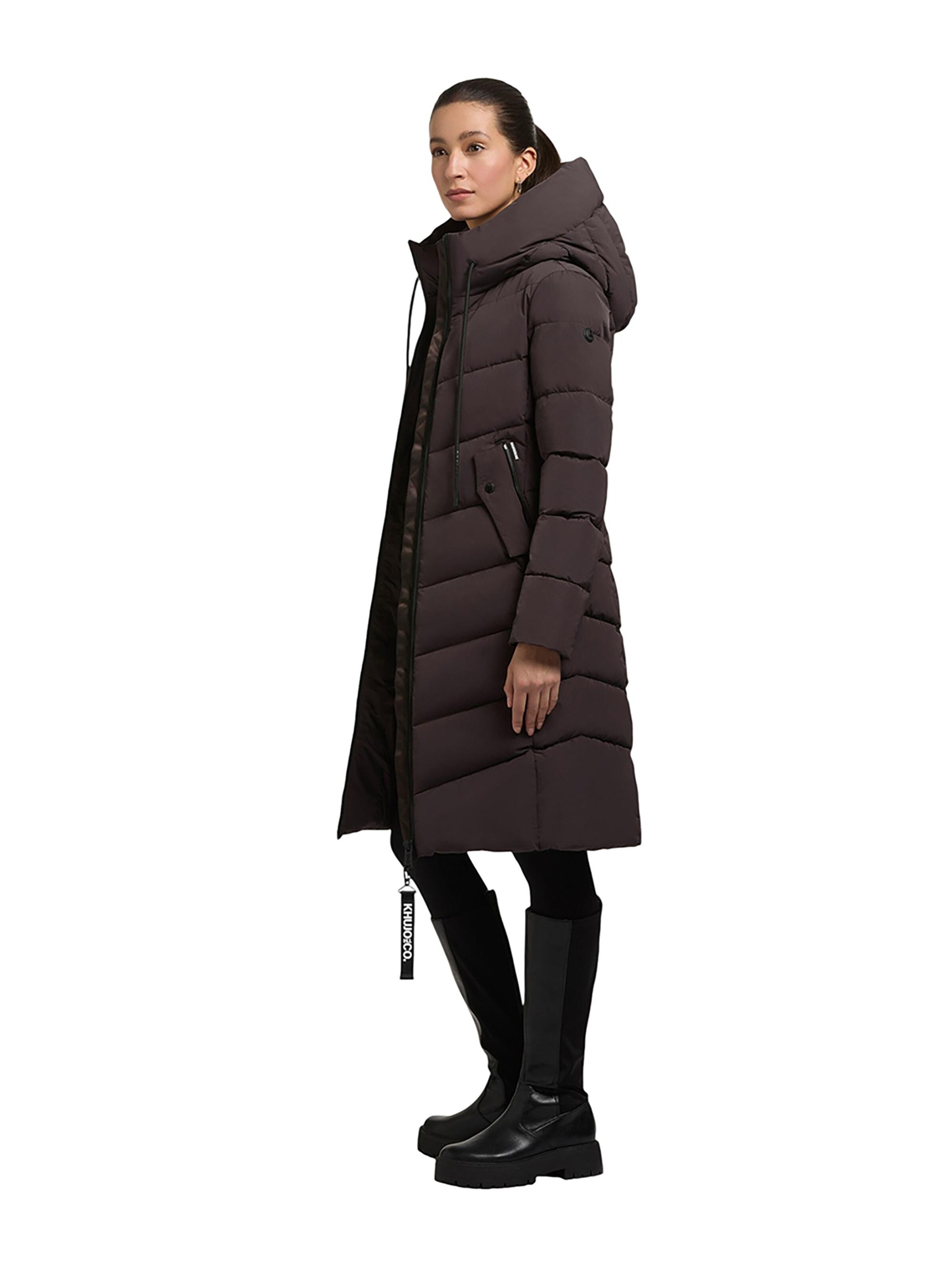 khujo Outdoor Jacket 'Mikia3' in Purple
