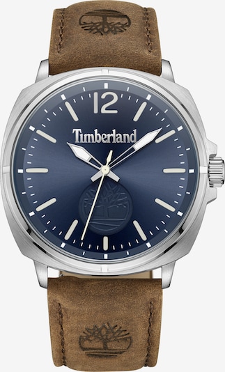TIMBERLAND Analog Watch 'WILLISTON' in Navy / Brown / Silver, Item view