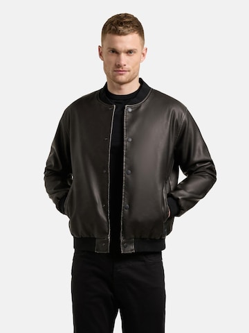 khujo Tussenjas 'Cale' in Zwart: voorkant