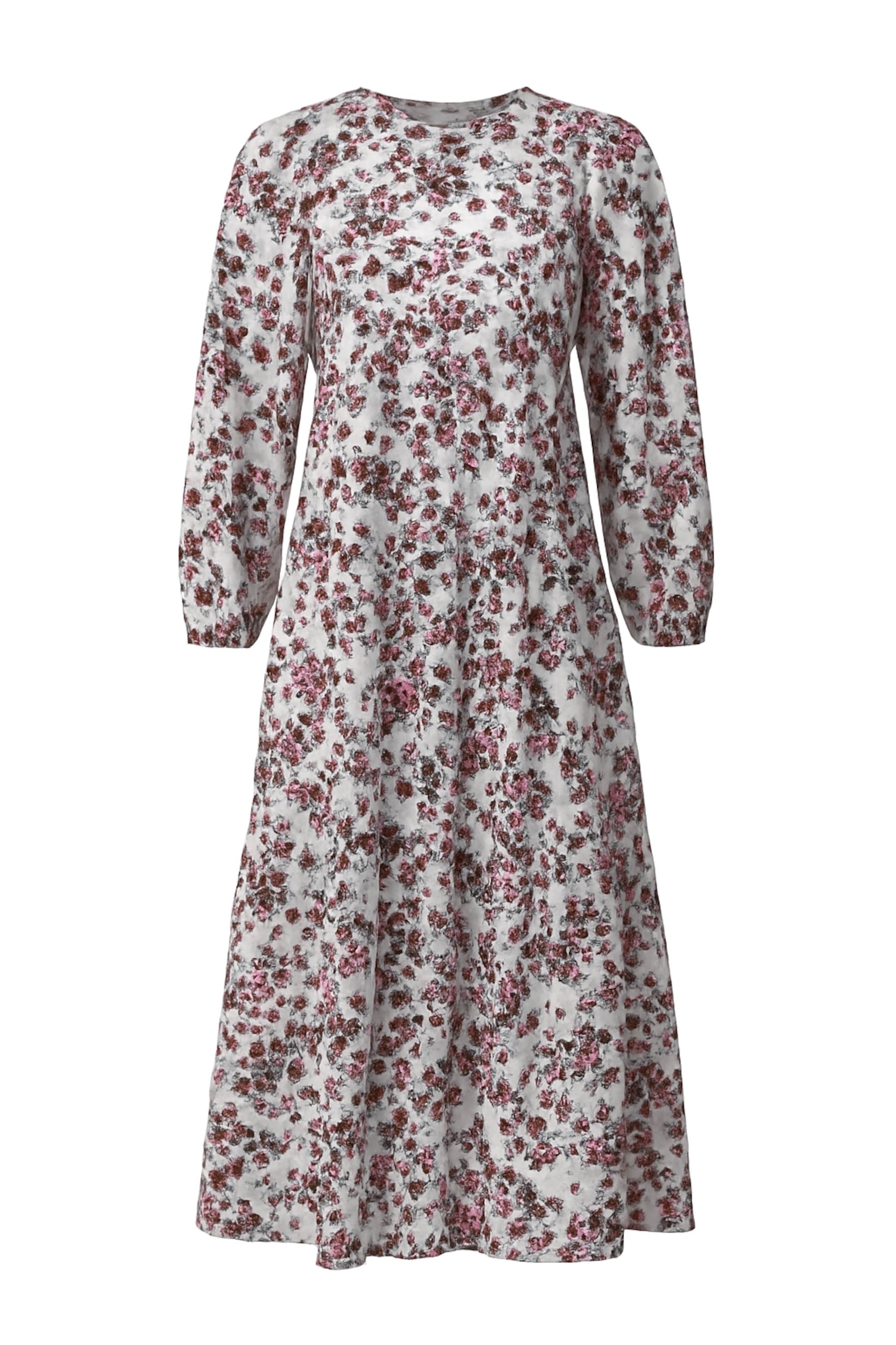 Touche Prive Jurk in de kleur Grijs / Pink, Productweergave