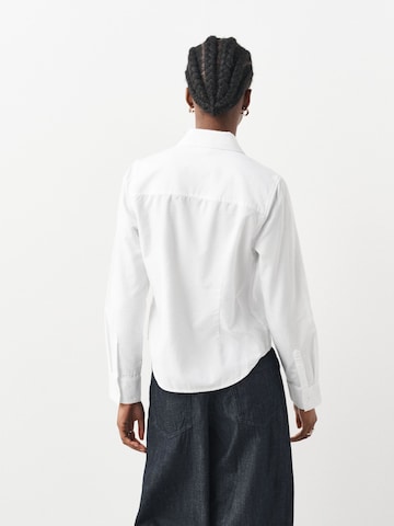 Chemisier Next en blanc