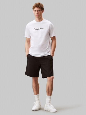 T-Shirt 'Gym' Calvin Klein Sport en blanc