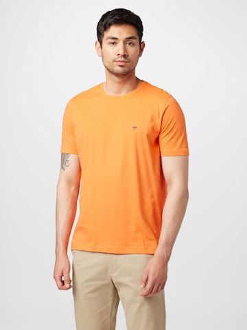 FYNCH-HATTON Regular Fit T-Shirt in Orange: predná strana