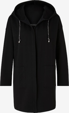 Rick Cardona by heine Zip-Up Hoodie in Black: front