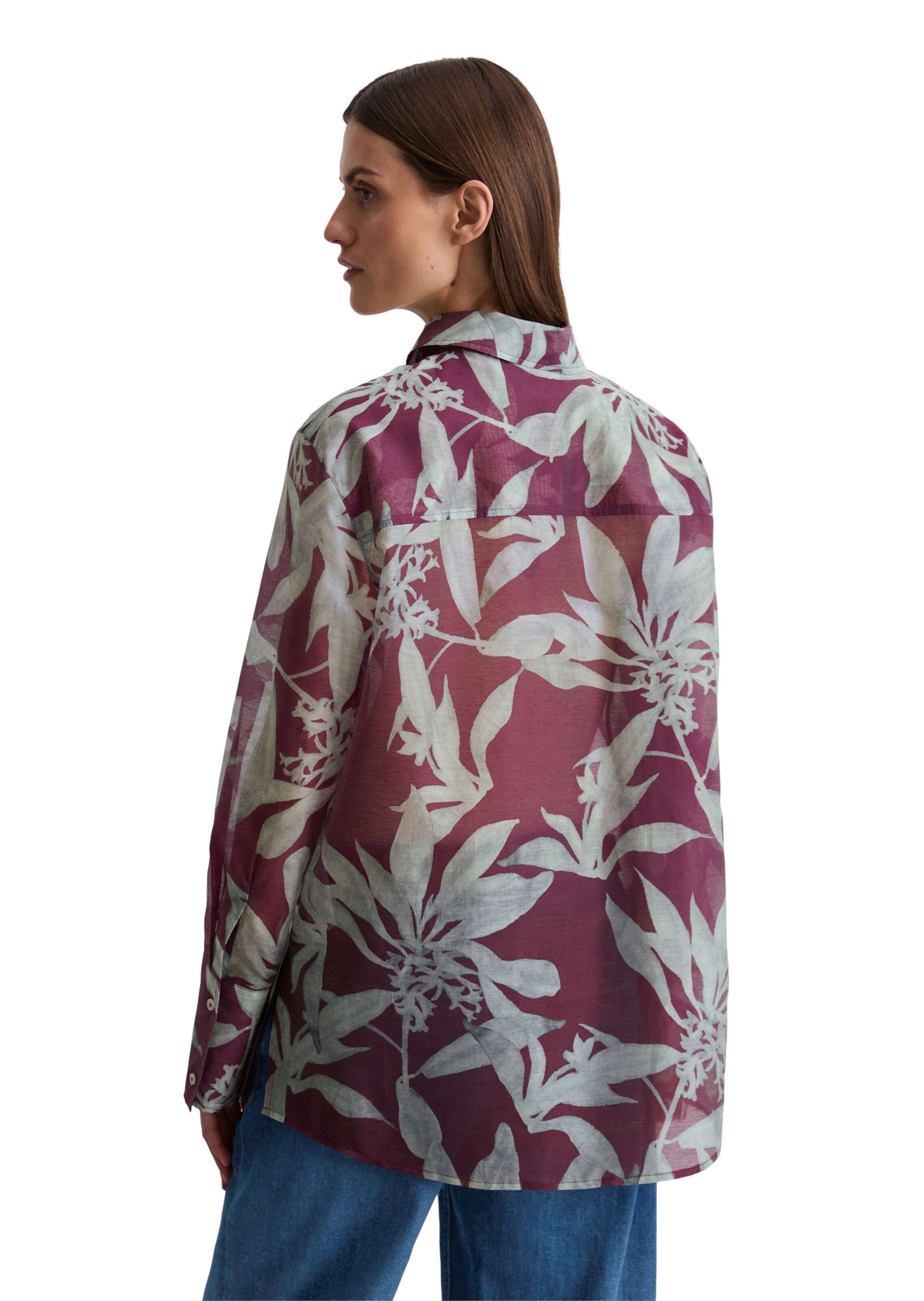 Marc O'Polo Bluse in Lila