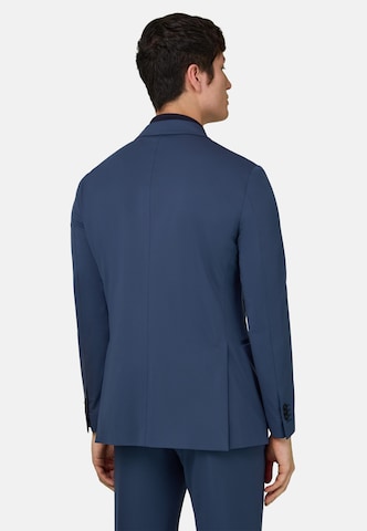Boggi Milano Slim fit Business-colbert in Blauw