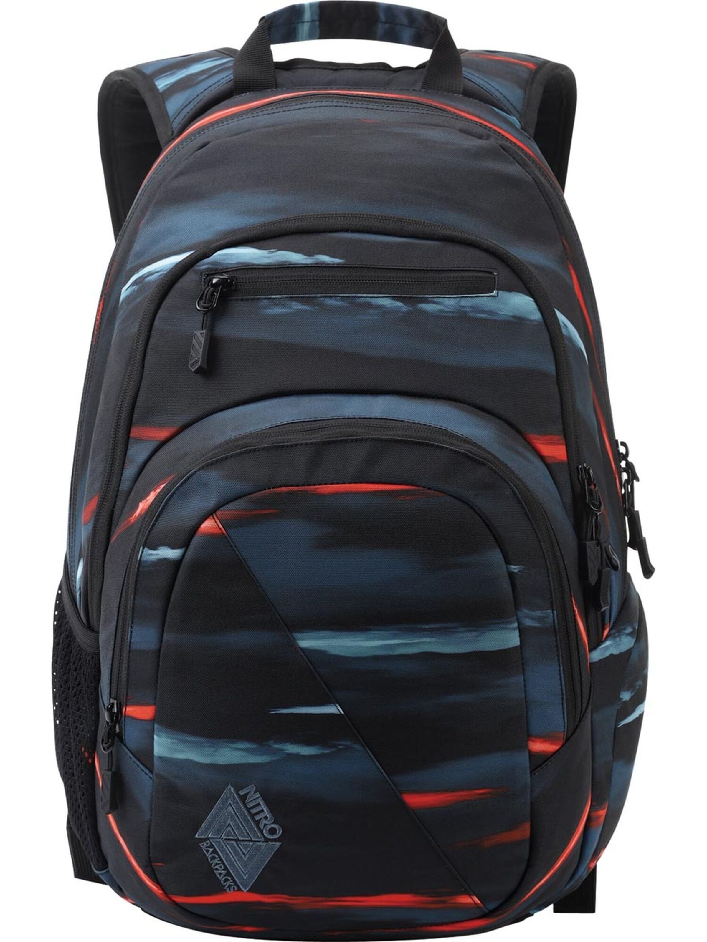 NitroBags Rugzak in Rood: voorkant