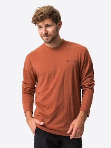 VAUDE Functioneel shirt 'Yaras' in Oranje: voorkant