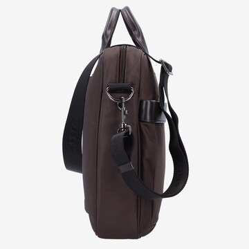 LANCASTER Laptop Bag 'Basic Sport' in Brown