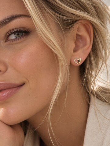 CHIVAL Earrings 'Heartline' in Gold