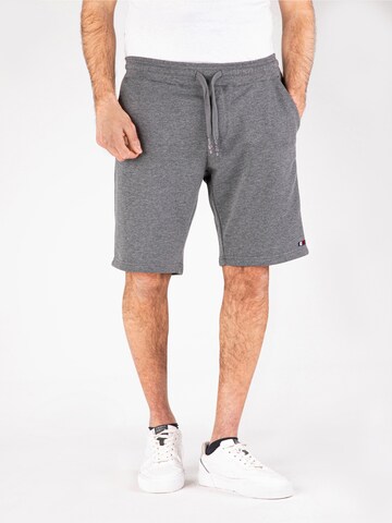 Regular Pantalon 'Zack' Felix Hardy en gris : devant
