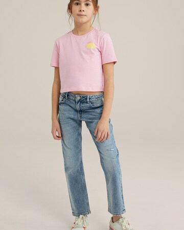Loosefit Jeans di WE Fashion in blu