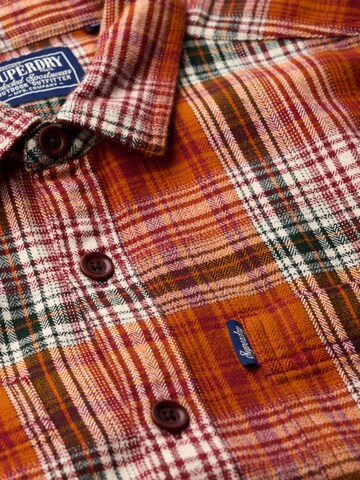 Coupe regular Chemise Superdry & Co en orange