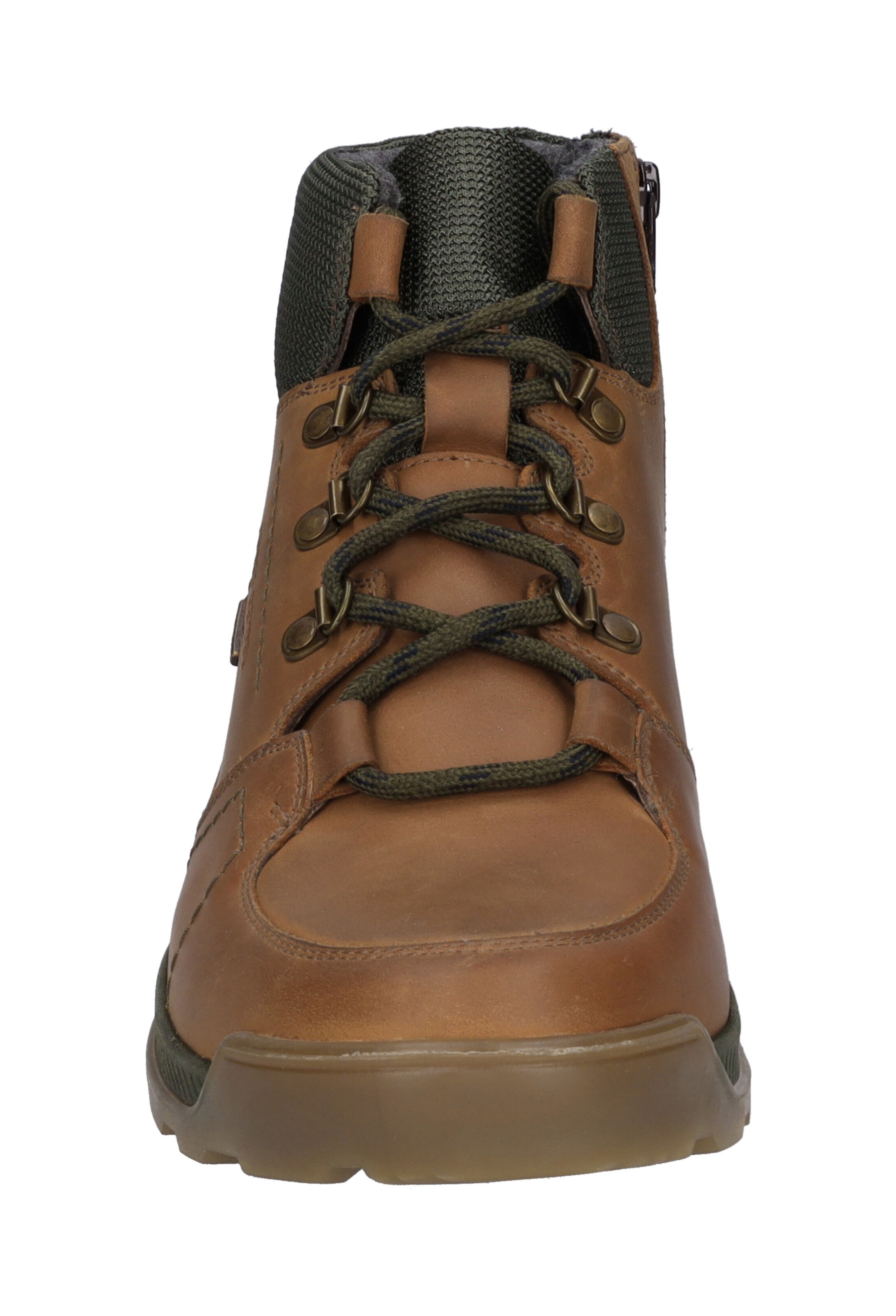 JOSEF SEIBEL Lace-Up Boots in Brown