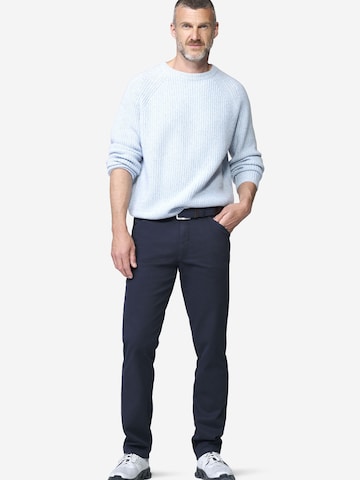 Regular Pantalon chino 'Chicago 2-5627' MEYER en bleu