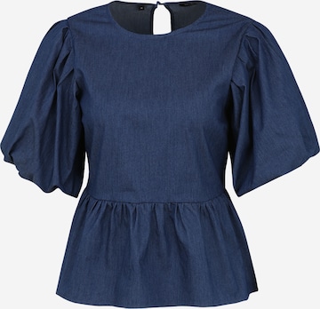 Selected Femme Petite Bluzka 'Marina' w kolorze niebieski: przód