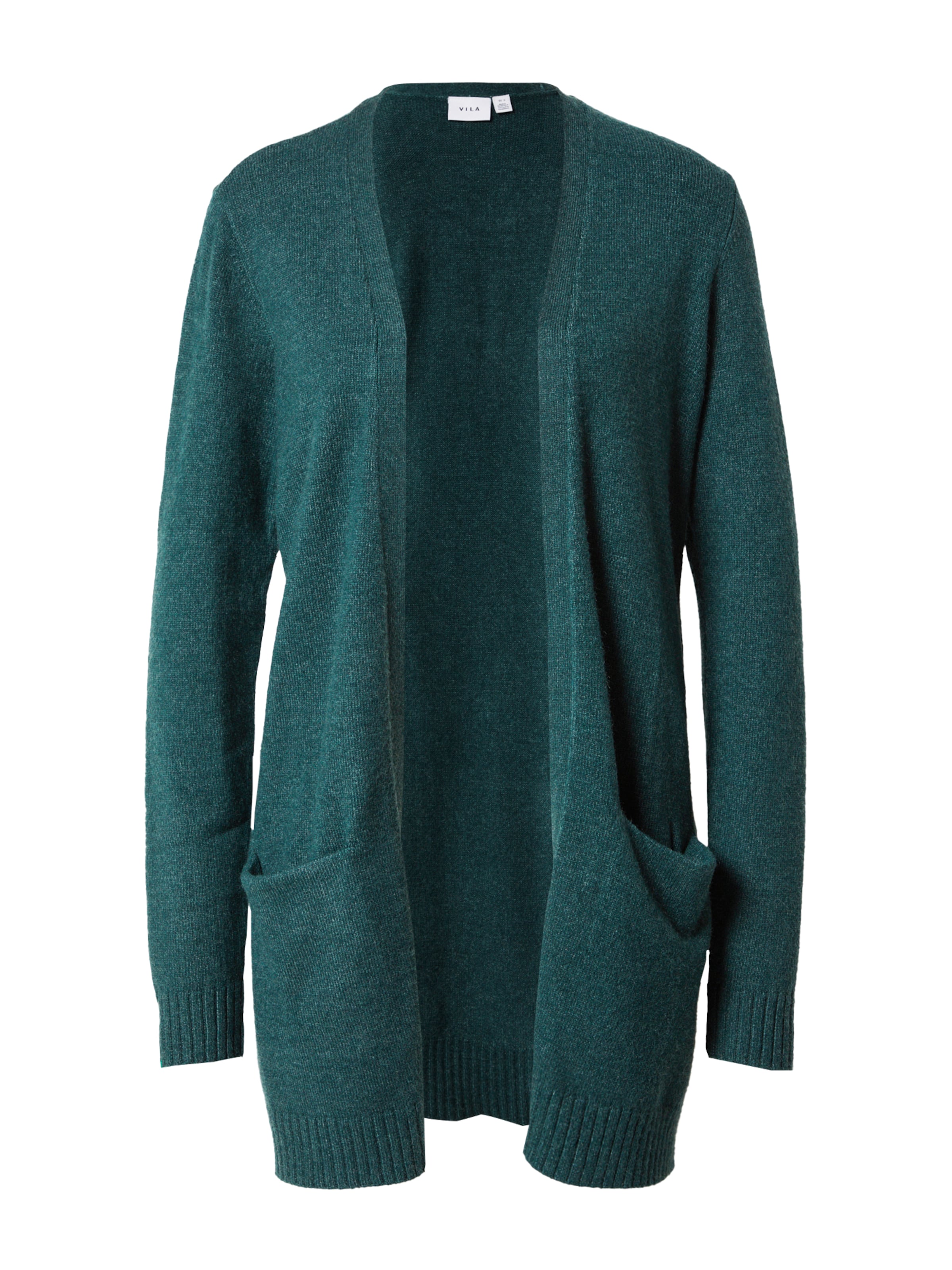 VILA Kampsun 'Viril', värv roheline: eest vaates