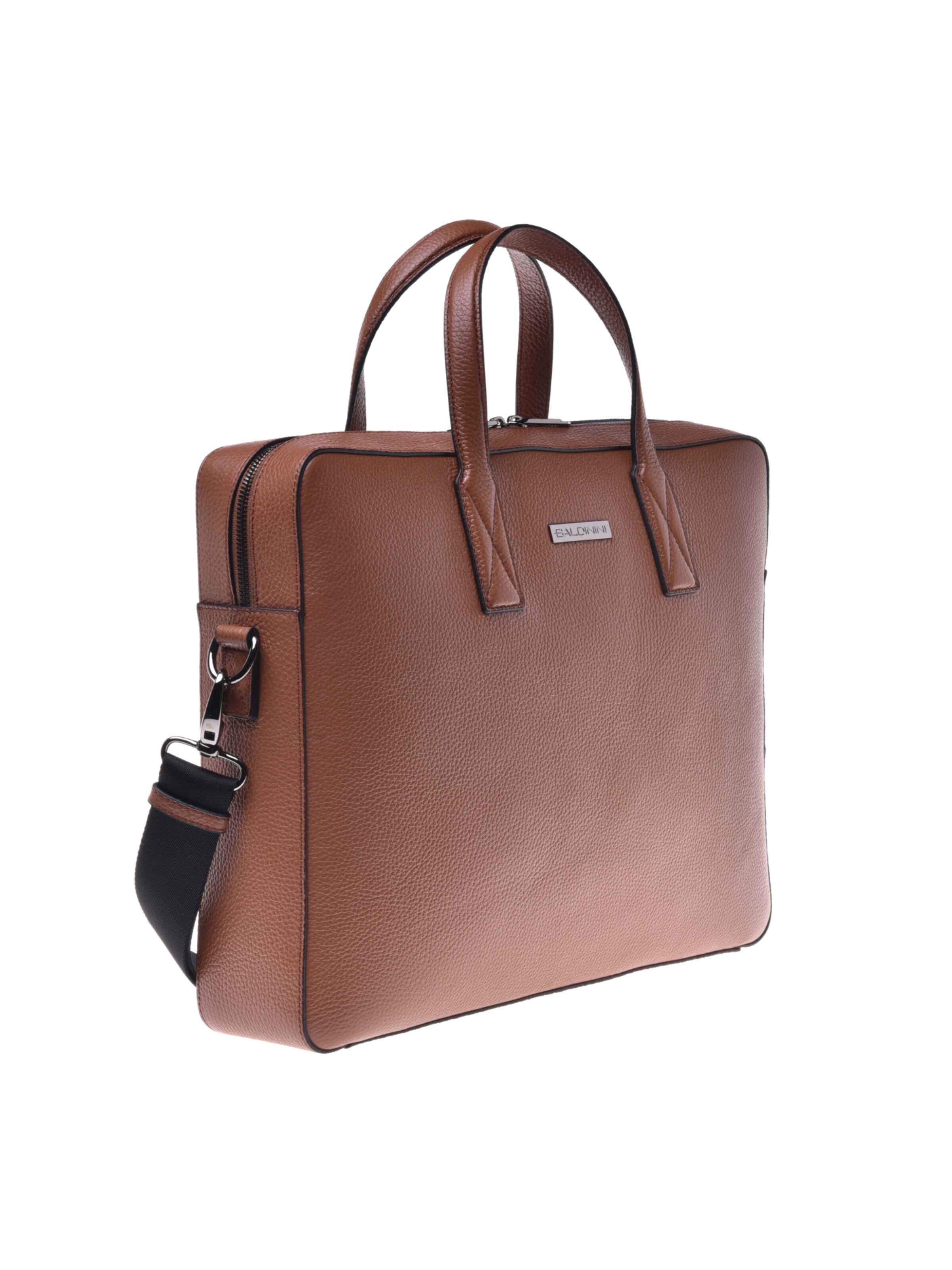 BALDININI Document Bag in Brown