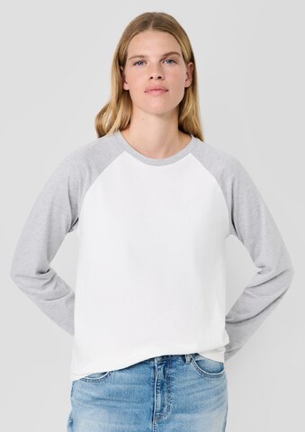 s.Oliver Shirt in Wit: voorkant