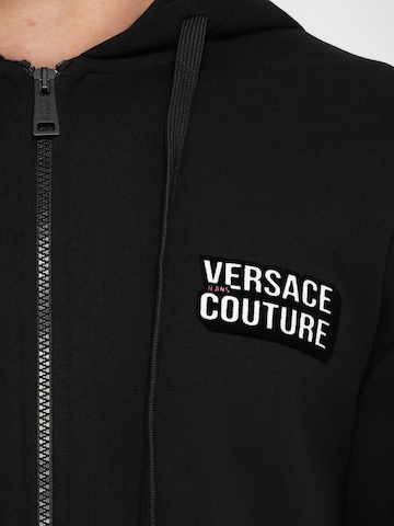 Versace Jeans Couture - Casaco em moletão em preto