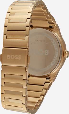 BOSS Analoog horloge in Goud