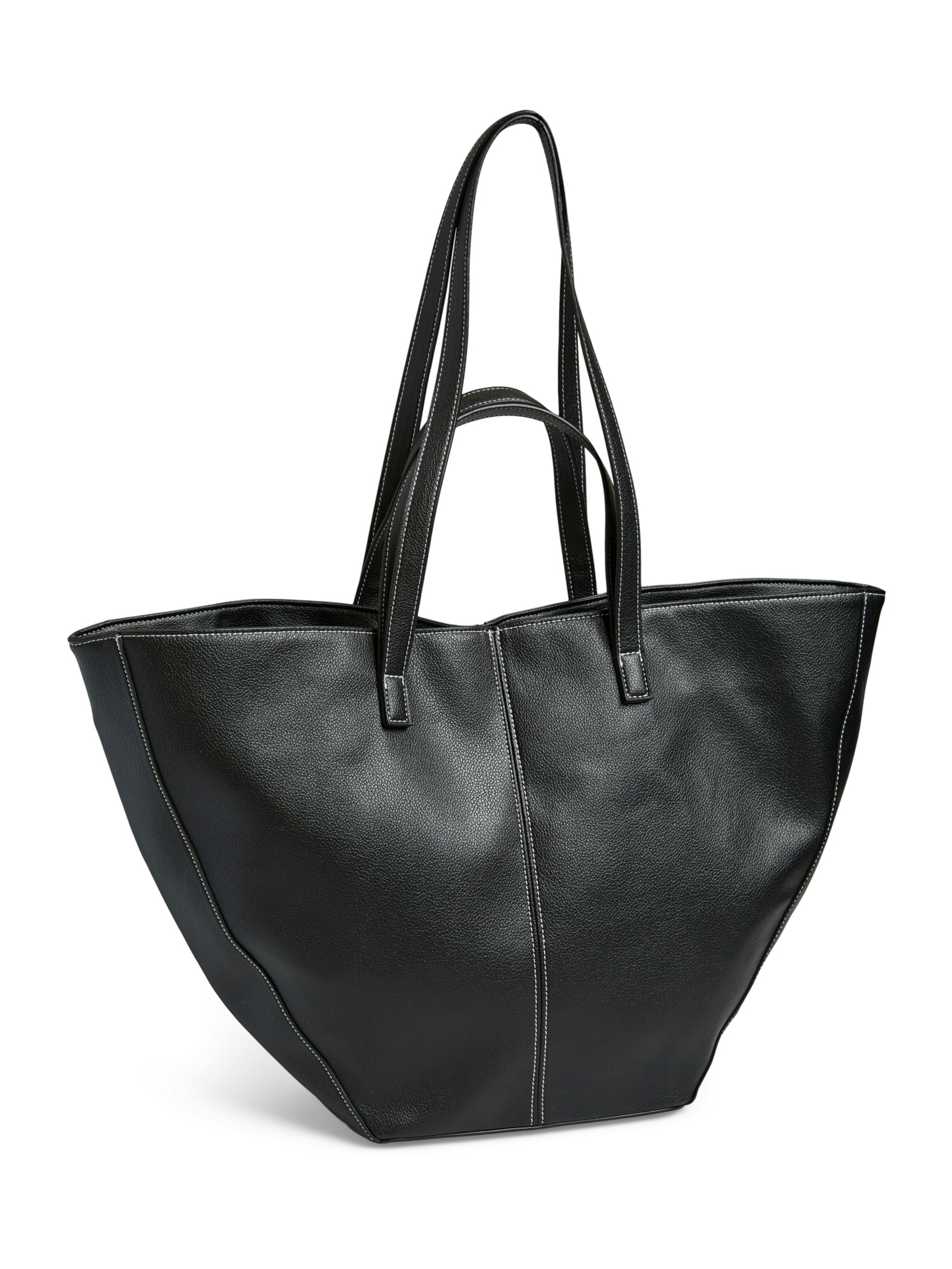 PIECES Shopper 'PCGASMINA' in Zwart