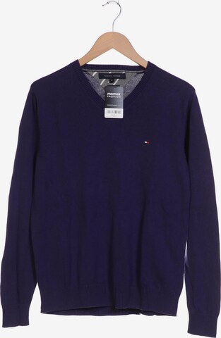 TOMMY HILFIGER Pullover M in Blau: predná strana