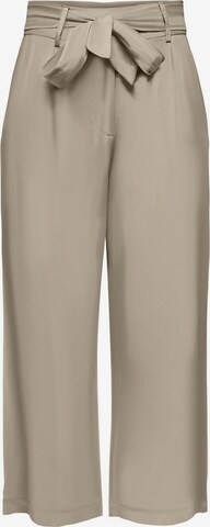 ONLY Wide Leg Hose 'CARO' in Beige: predná strana