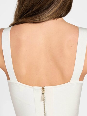GUESS Kleid 'Bandage' in Weiß