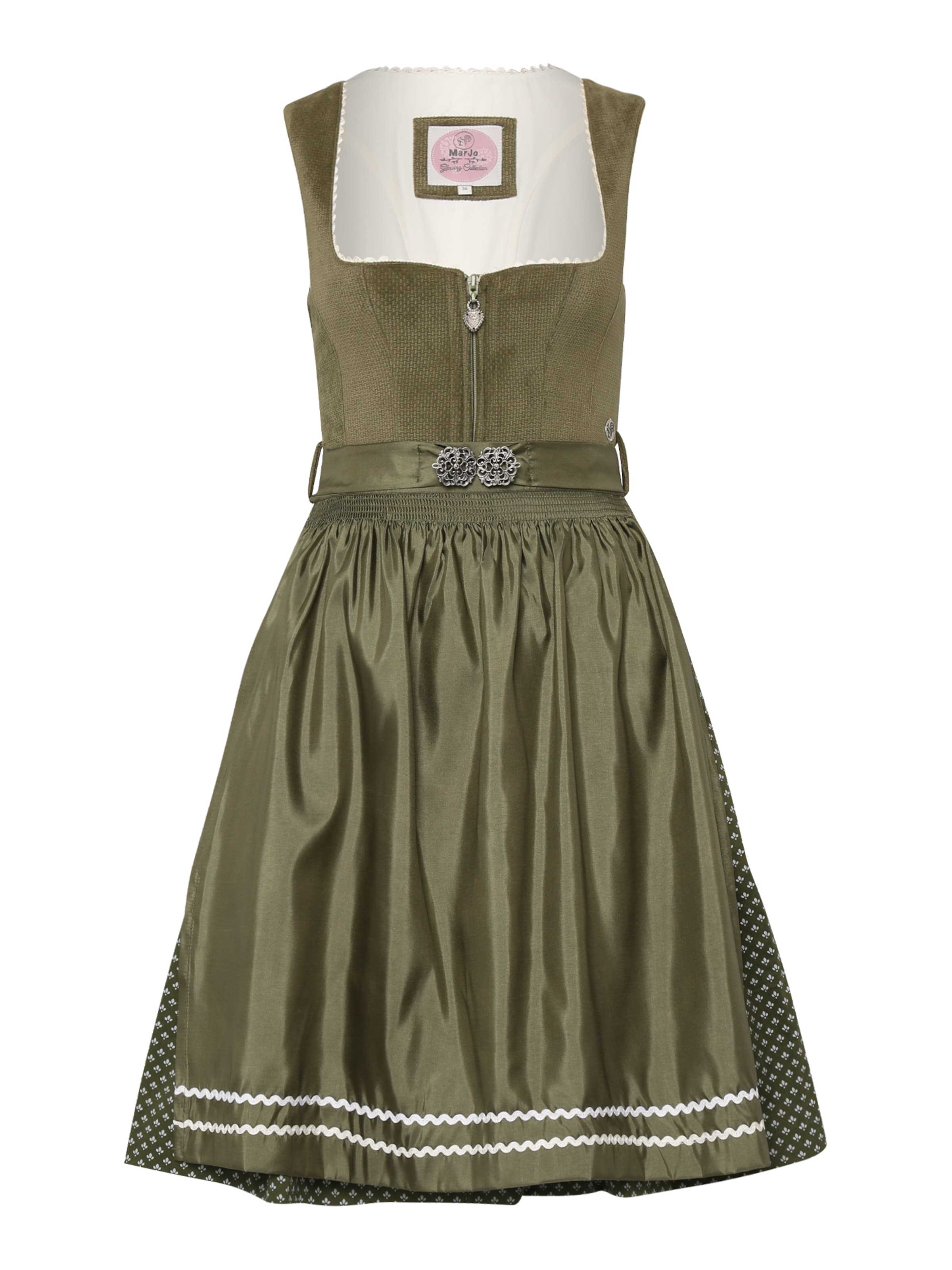 žalia MARJO Dirndlis 'GL-9-Gauting': priekis