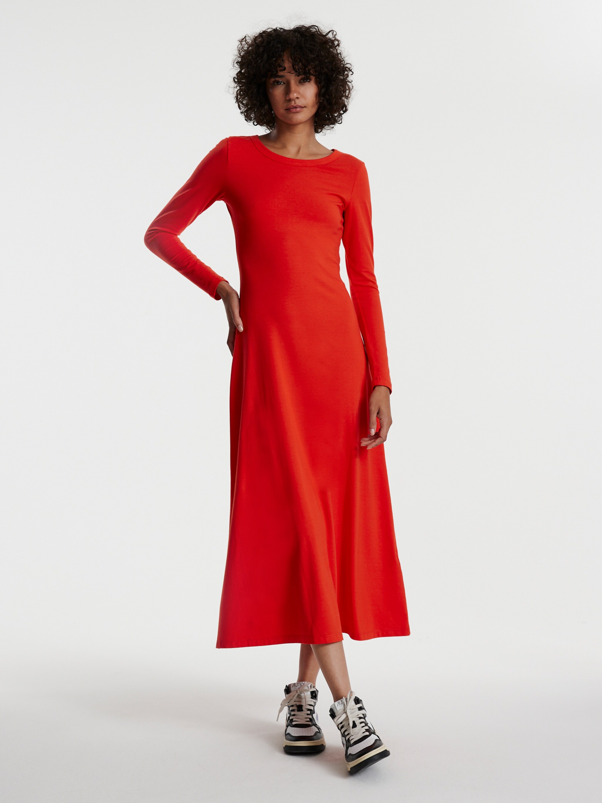 EDITED Producten Jurk 'Veronika' Rood