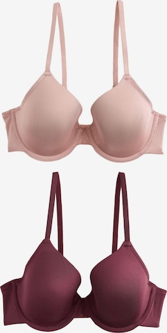 Next T-Shirt Rintaliivi värissä lila: etupuoli