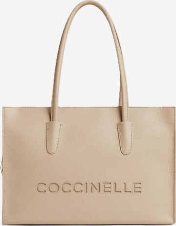 Coccinelle Shopper 'E1UAK110101' in Beige: front