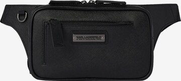 Karl Lagerfeld - Riñonera en negro: frente