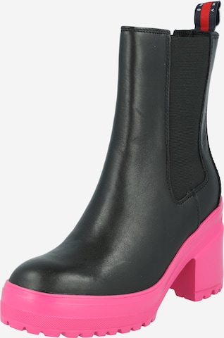Tommy Jeans Chelsea Boots in Pink: predná strana