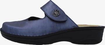 BERKEMANN Clogs 'Heliane' in Blauw: voorkant
