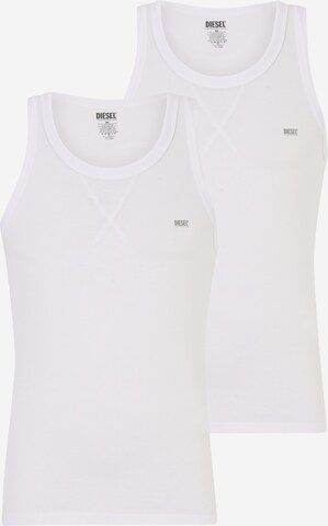 DIESEL - Camisola interior em branco: frente