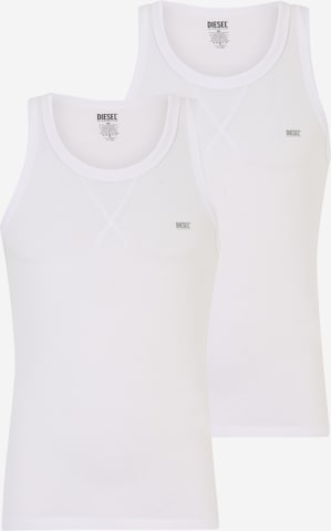 DIESEL - Camisola interior em branco: frente