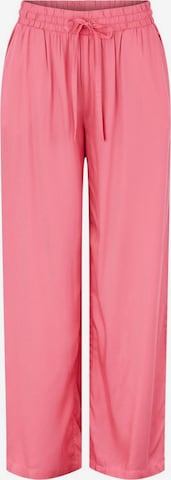 Pieces Maternity Zvonové kalhoty Kalhoty 'HYA' – pink: přední strana