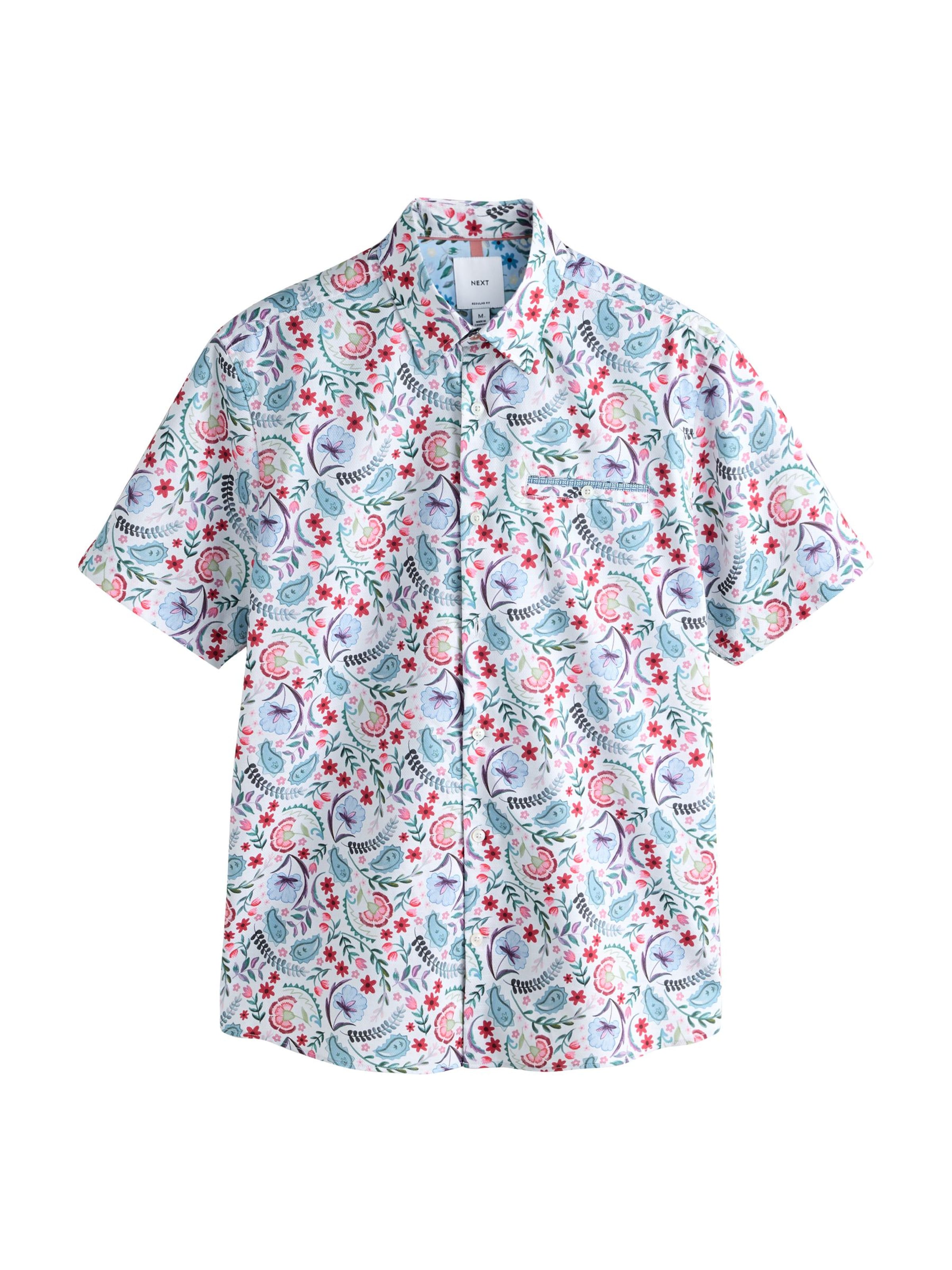 Next Regular fit Srajca | modra barva: sprednja stran