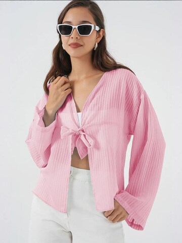Camicia da donna di Bigdart in rosa: frontale